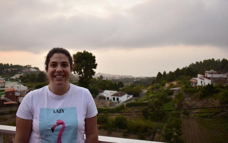 Gabriela Casimiro, estudiante de Educación Primaria de la ULL