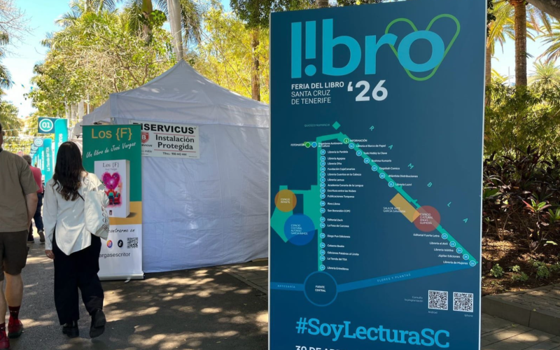 El Parque García Sanabria acoge un año más la Feria del Libro de Santa Cruz