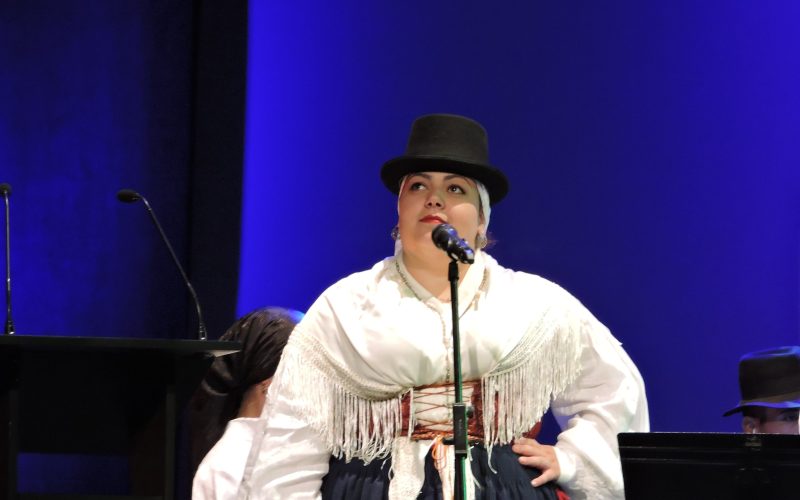 La solista Estefanía Martín.