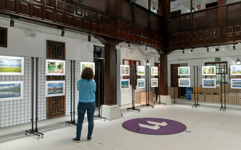 Los paisajes de Esolevenia, en el Espacio Cultural Viana 50