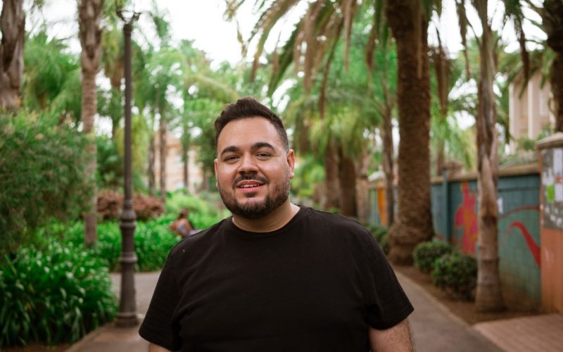 El escritor Daniel María