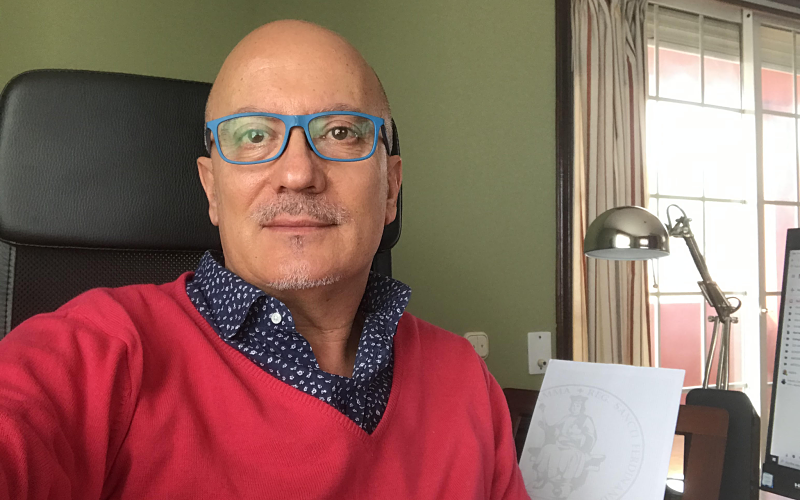 Javier Medina López, catedrático de Lengua Española en la ULL