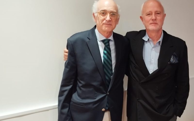 os doctores Nikos Makris y Stefano Pallanti