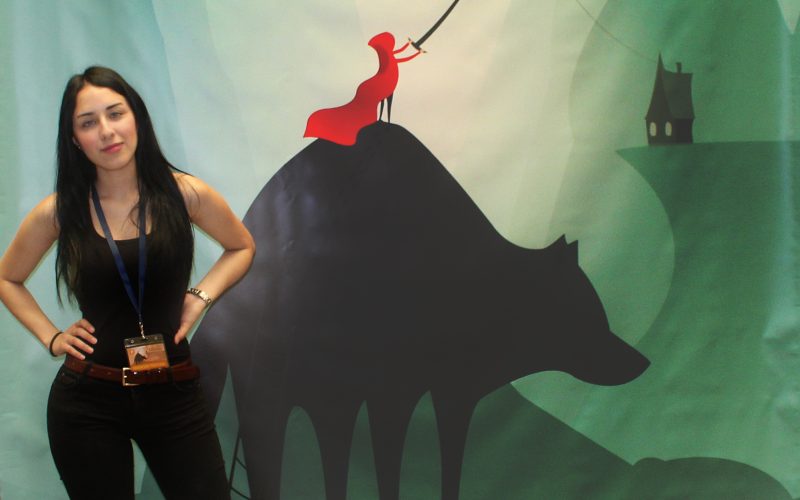 Magali Celene, estudiante de Diseño en la ULL