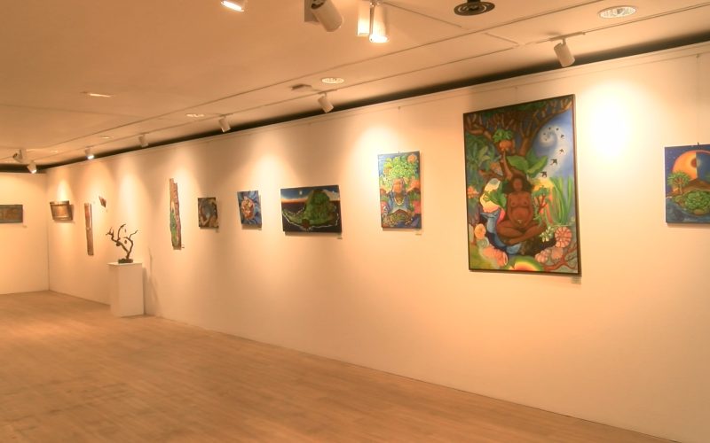 Obras de la exposición