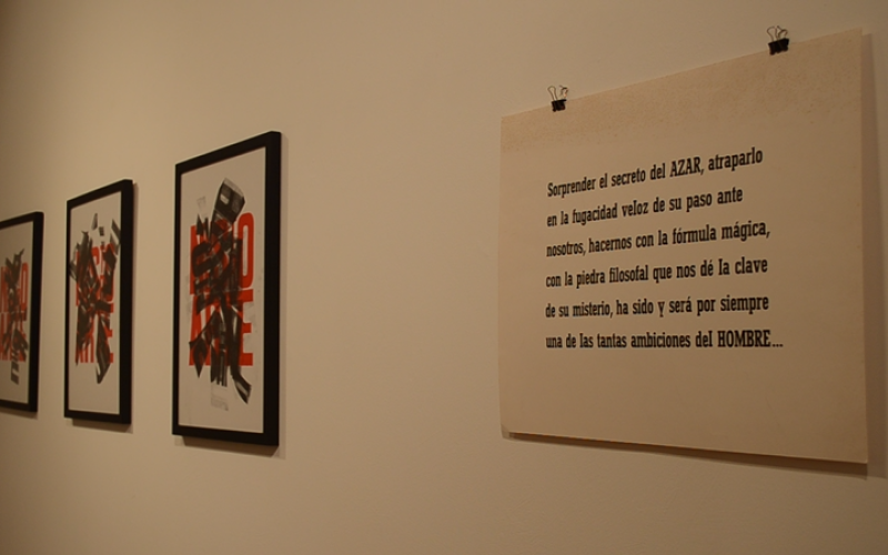 Algunas de las obras de la exposición. Foto: H. R.