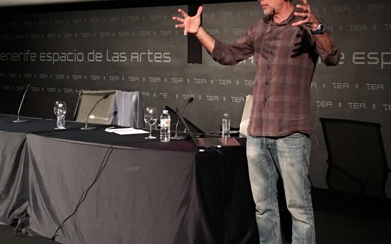 Ramón Salas en la conferencia Subjetividades escenificadas