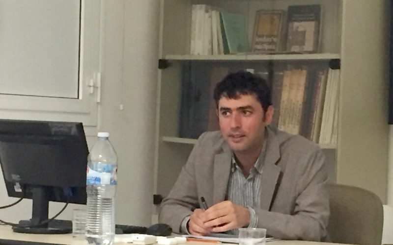 Carlo Taviani, investigador en el Instituto Histórico Alemán en Roma (DHI)