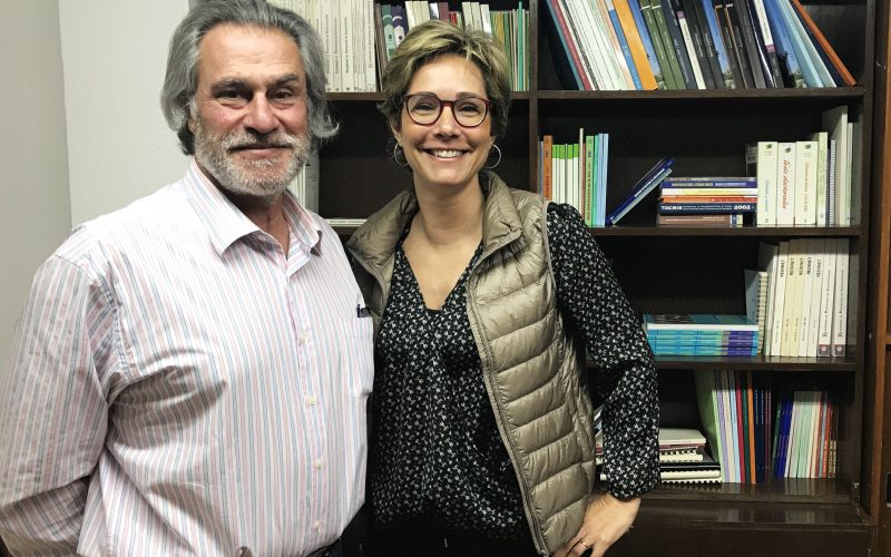 Guadalberto Hernández y Teresa Giráldez