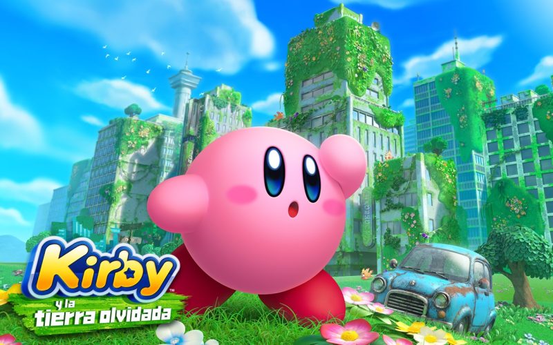 Durante la historia, Kirby es transportado por una estrella. Foto: PULL