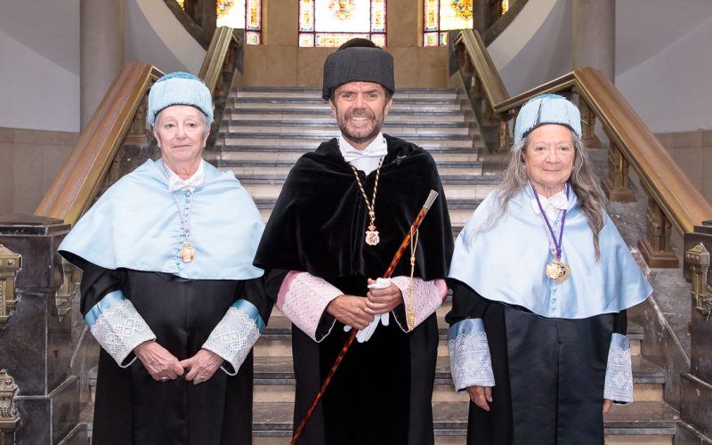 Eulalia Pérez Sedeño y Elsa López, doctoras honoris causa por la Universidad de La Laguna