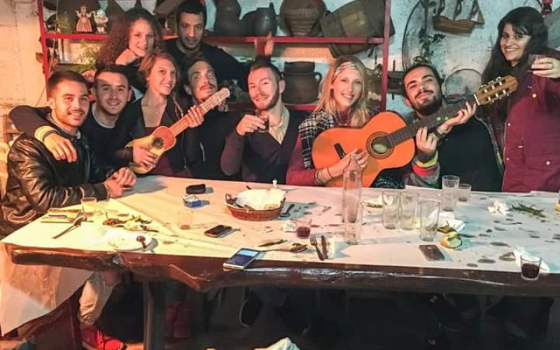 Alumnos del programa Erasmus en un día de ocio