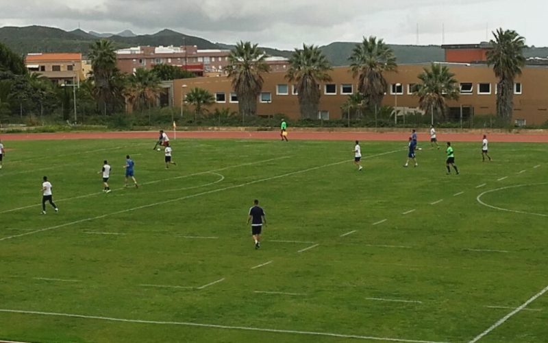 Final del Trofeo Rector de fútbol masculino entre el Schalke Temeto y el RRLL.