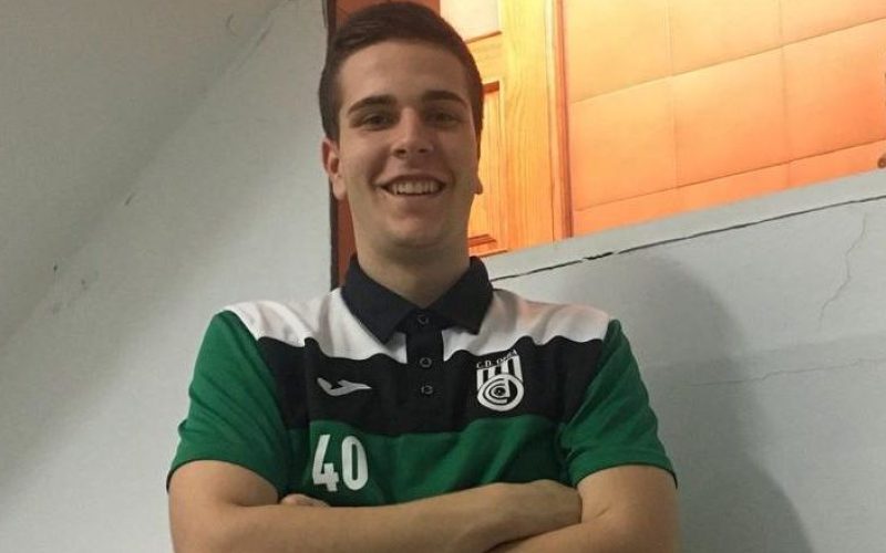 Óscar Lesme, jugador del CD Ofra