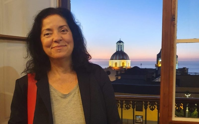 Graciliana Montelongo durante los Premios Canarias 2022