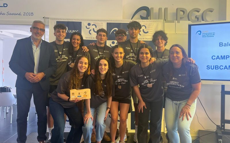 Torneo de baloncesto en el Campeonato Universitario de Canarias 2024