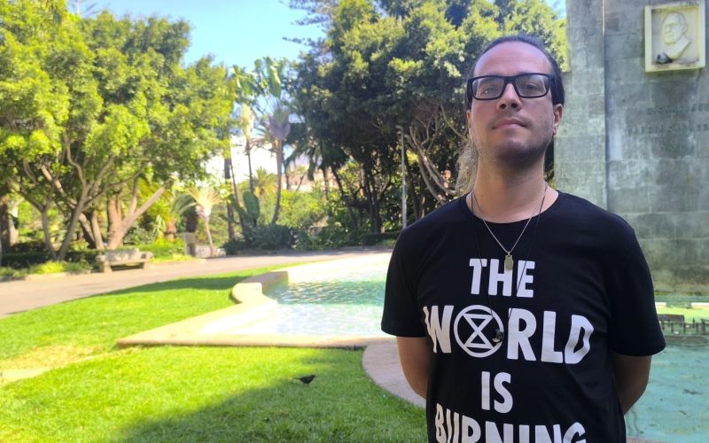 Samuel Rodríguez coordinador de Rebelión Científica Canarias
