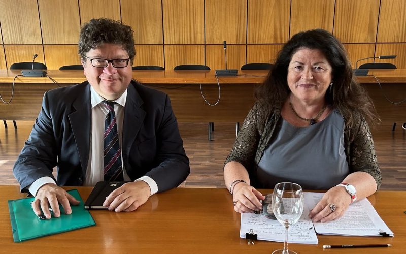 Cosimo Cascione y Carla Masi Doria