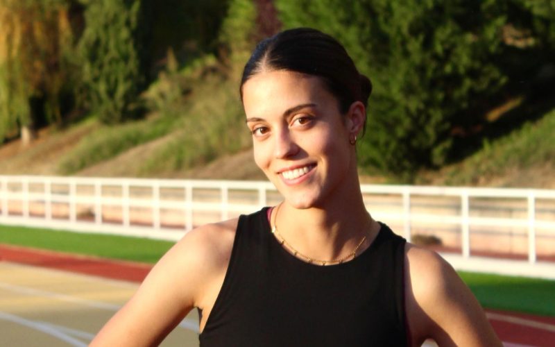 Laura López Hernández, atleta canaria. Foto: A.Rodriguez