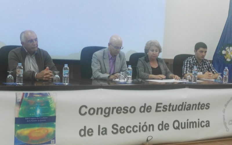 Inauguración XIII Congreso de Estudiantes de Química