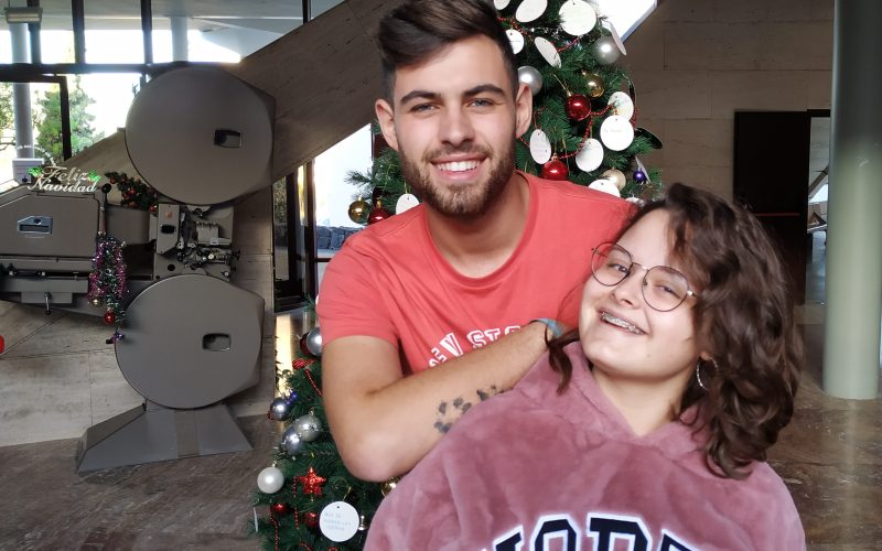 Samuel López y Nayra Villanueva