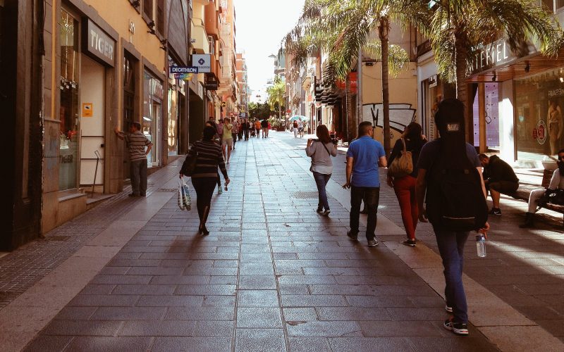 Calle del Castillo en Santa Cruz de Tenerife