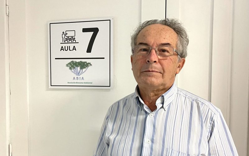 Miguel Molina, exprofesor de la ULL y presidente de ABIA