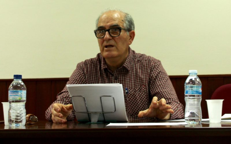 Pablo Ródenas Utray en las Jornadas de la Cátedra Cultural Javier Murgueza.