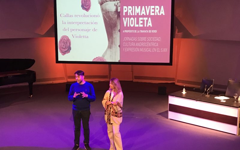 Ponencia sobre María Callas en el Auditorio de Tenerife