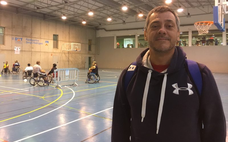 Javier Martínez, entrenador Ademi Tenerife