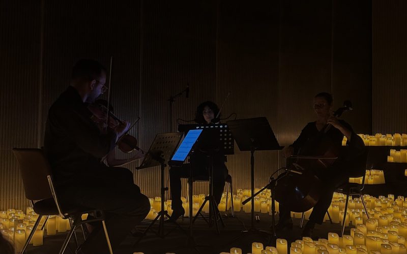 Coldplay, bajo la luz de las velas