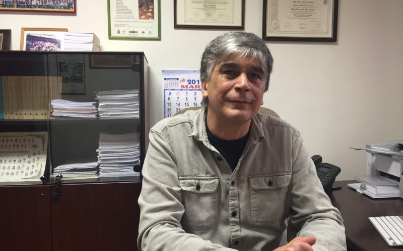 Félix Juan Ríos, exdirector del Departamento de Filología Española de la ULL