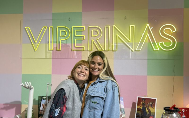 Pilar Gómez y Agustina Fornoni, creadoras de la marca Viperinas. Foto: S.Noda