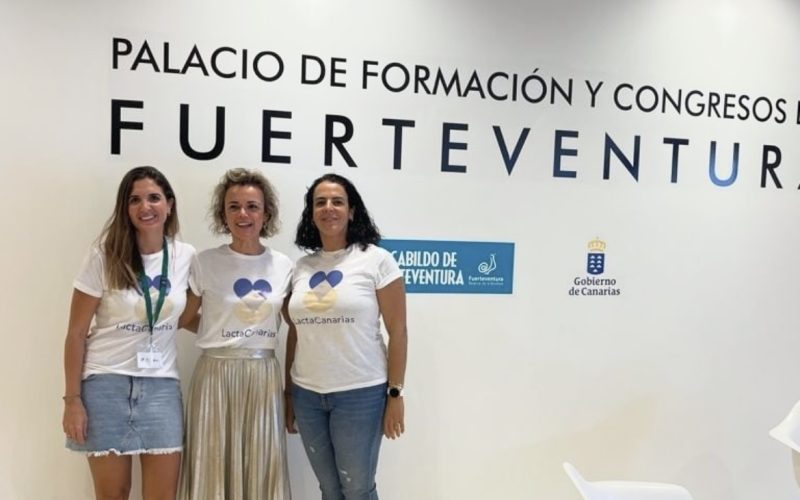 LactaCanarias es la primera asociación del Archipiélago dedicada a mejorar al personal sanitario en materia de lactancia. Foto: PULL