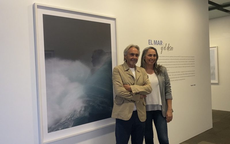 Laura Vega y Ángel Luis Aldai en el concierto Música para El mar y el deseo. Foto: Carlota Raya