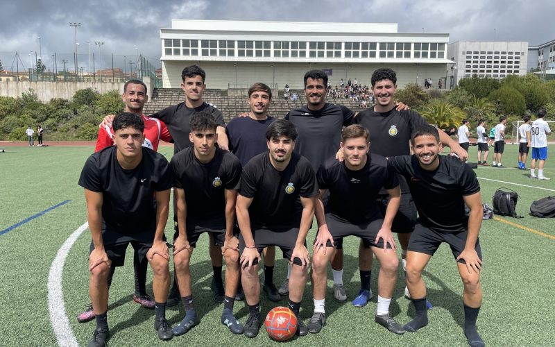 Plantilla Al-Bascal en a semifinal del trofeo Rector de Fútbol Siete. Foto: E. Rodríguez.