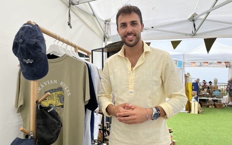 Joel Marrero, fundador de la marca textil Carâvian