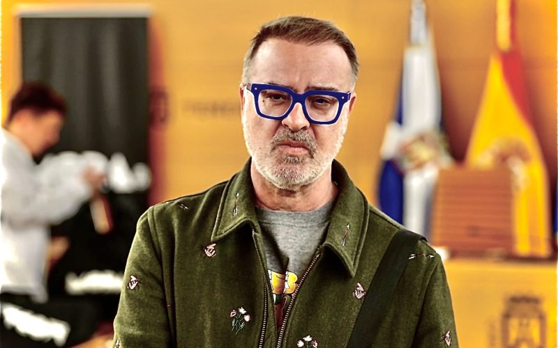 Javier Obregón, jurado en el XIV Certamen Internacional de Jóvenes Diseñadores. Foto: PULL