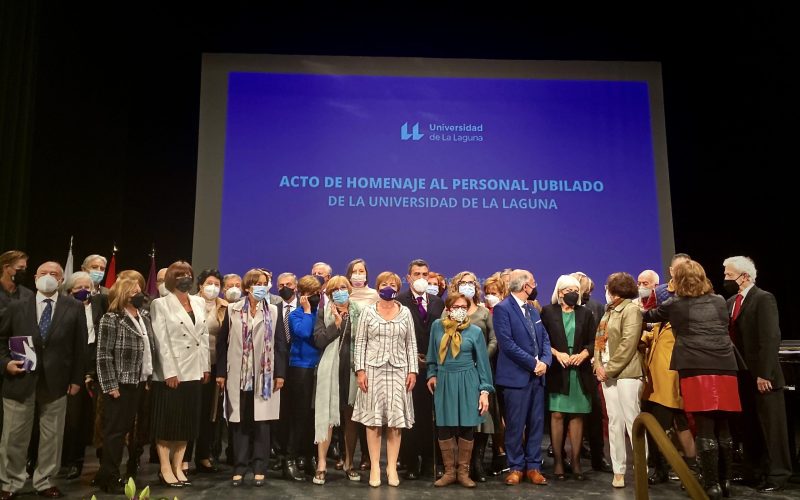 Homenaje al personal jubilado de la ULL