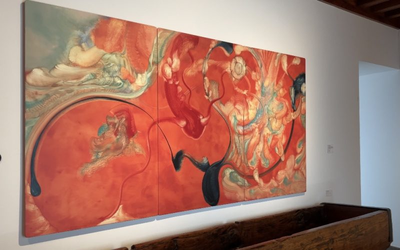 Pintura de Sema Castro, 1960. Foto: Amanda D.