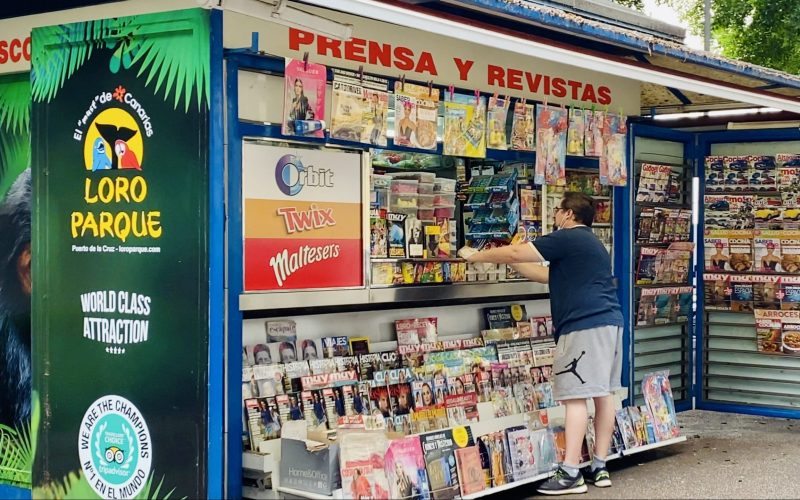 Quiosco en Santa Cruz de Tenerife