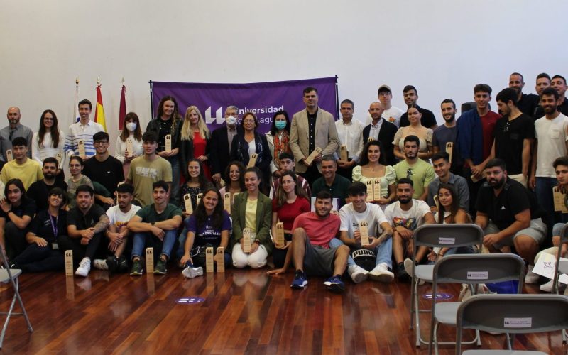 La ULL clausura el curso deportivo con la tradicional entrega de premios