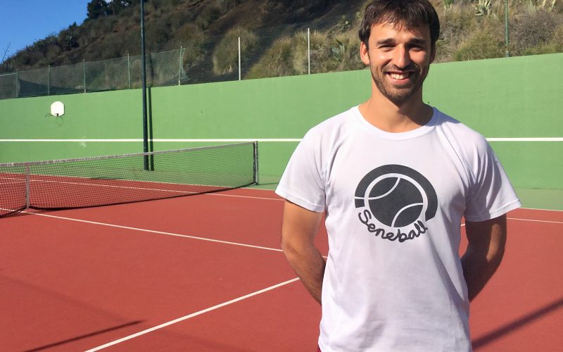 Ignacio Arroyo, entrenador de tenis