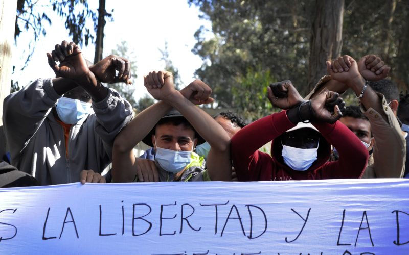 Concentración en el Centro de Confinamiento de Las Raíces