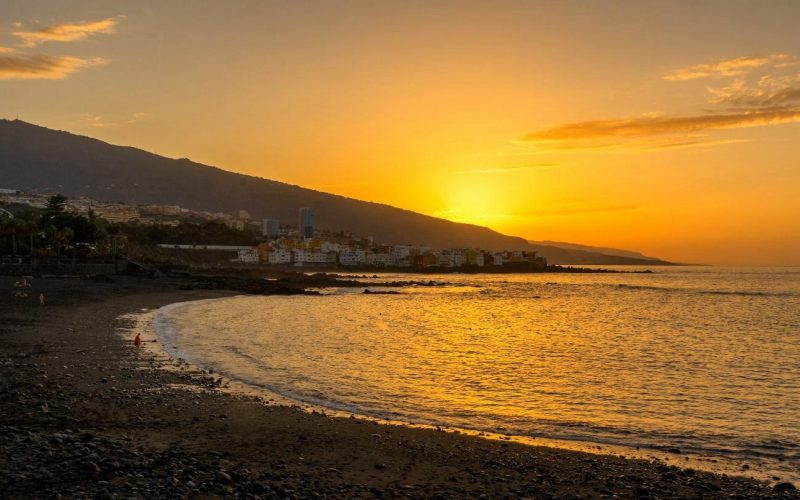 Atardecer puerto de la Cruz
