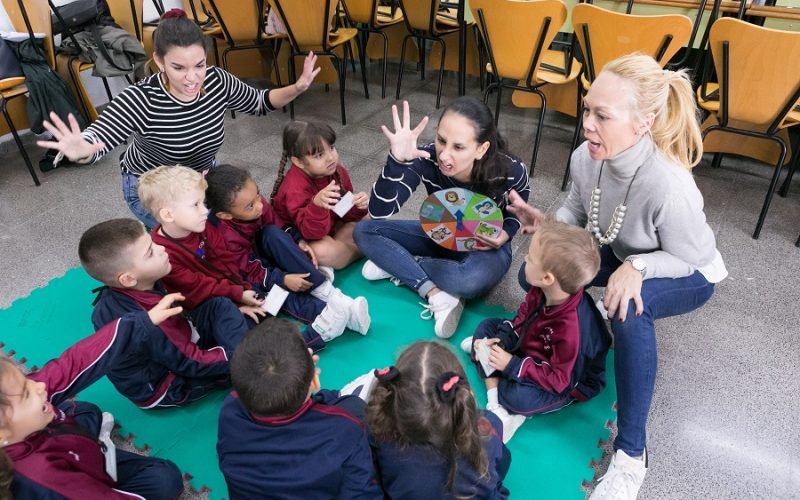 Escolares de Infantil, en un proyecto de innovación en la Facultad de Educación