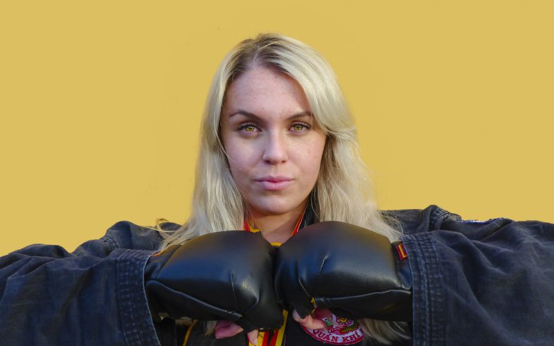 Casandra Hernández, subcampeona mundial de qwan ki do en 2015