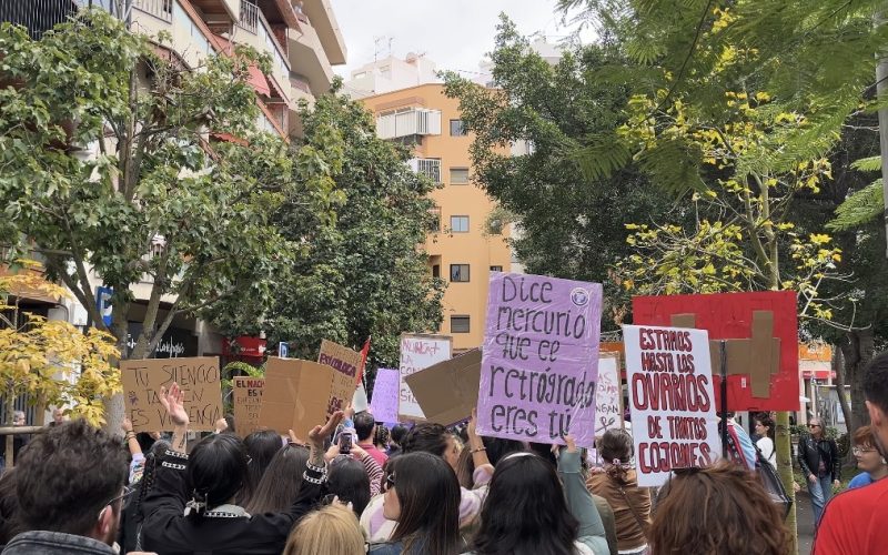 Las calles de Santa Cruz llenas por el Día de la Mujer