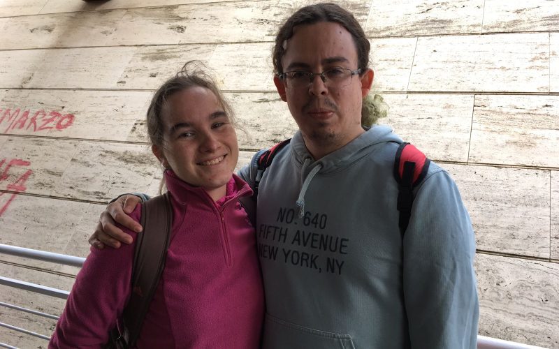 Lorena Pérez y Jesús Socas