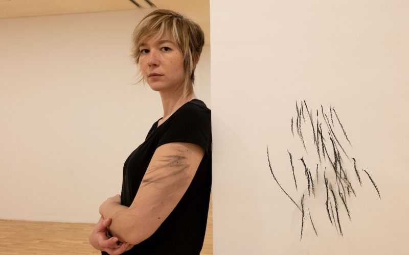 La artista tinerfeña residente en Londres Madeleine Lohrum Strancari, conocida como M. Lohrum